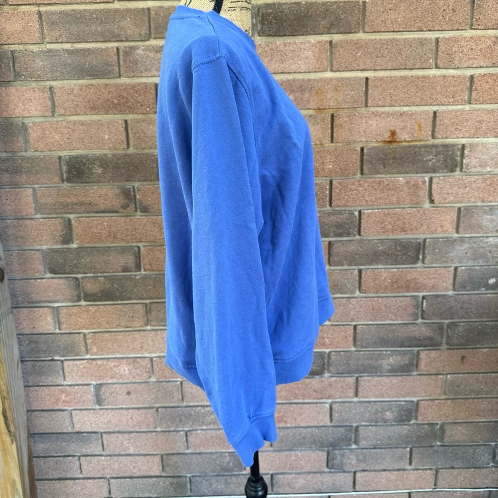 WoolWorths Blue Crew Neck Sweater Size Large - Picture 2 of 6
